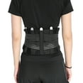 thumbnail image 3 of fjanfan Cinturón de Apoyo Lumbar con Correas de Compresión Ajustables para Alivio del Dolor en Parte Baja de Espalda, Dar Forma al Cuerpo de Posparto XL(94-108cm) Eotvia NO, 3 of 6