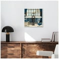 thumbnail image 3 of Amanti Art Blue Bath View I Framed Canvas Wall Art Print, 3 of 10