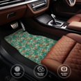 thumbnail image 4 of Wukai Autumn Maple Leaves 1 Print Car Foot Mat Set of 4 Pieces, Anti-Slip Neoprene Auto Floor Mats Carpet, Universal Fit Automotive Floor Foot Mats Set for SUV, Van, Trucks, 4 of 6