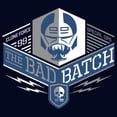 thumbnail image 2 of Junior's Star Wars: The Bad Batch Square Logo Graphic Tee Navy Blue Large, 2 of 3