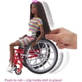 thumbnail image 2 of Muñeca Barbie Fashionistas en Silla de Ruedas Con Vestido Arcoíris, 2 of 3