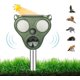 thumbnail image 4 of Repelente de animales con energía solar, repelente de animales ultrasónico, repelente ultrasónico, carga USB solar animal, para gatos, perros, ardillas, ratas, zorros, 4 of 5