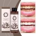 thumbnail image 3 of Enjuague bucal con aceite de coco: elimina el amarilleo y aclara, restaura la salud bucal, refresca el aliento, limpia los residuos bucales y oculta las manchas. 100 ml. Cuidado bucal., 3 of 5