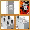 thumbnail image 4 of OUNONA Electric Guitar Effect Pedal Silver Metal Material with for Distortion Sound, 4 of 8