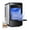 Deep black, variant on Flamemore Clear Countertop Ice Maker, 8 Crystal Clear 1.2" Large Craft Ice Cubes in 20 Mins, Portable Ice Machine with Self-Cleaning for Home Bar, Whiskey & Cocktails