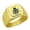 Gold, variant on Ladybug Design Stainless Steel Signet Ring