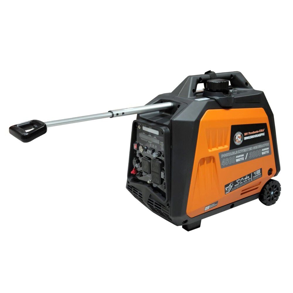 Bn Products 4600 Watt Rated Gas Powered 50 State Portable Inverter Generator With Co Detect