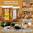 thumbnail image 2 of Rani Cinnamon Sticks 14oz (400g) - 72-88 Sticks - Strong Aroma, Perfect for Baking, Cooking & Beverages | 3+ Inches Length - Cassia Saigon Cinnamon from Vietnam | Kosher, 2 of 9