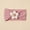 Pink, variant on Flower Headband for Kids, Baby Girls, 1-Pack, Cute Knit Hairband with 5-Petal Flower Design for Daily Wear Pink