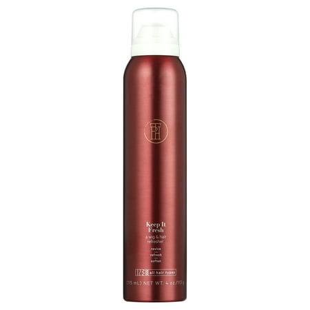 TPH BY TARAJI Keep It Fresh Wig & Hair Curl Refresher Spray For All Hair Types Natural or Synthetic Wigs, Weaves and Hair Extensions | Paraben Free, Cruelty Free, 4 fl oz