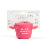 Hello Snacks Starter Snacker Silicone Cup with Snap-Tight Lid for Babies