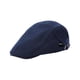 thumbnail image 4 of Sombrero Newsboy Ajustable para hombre Mujer Gorra Plana Cabbie Azul oscuro, 4 of 10
