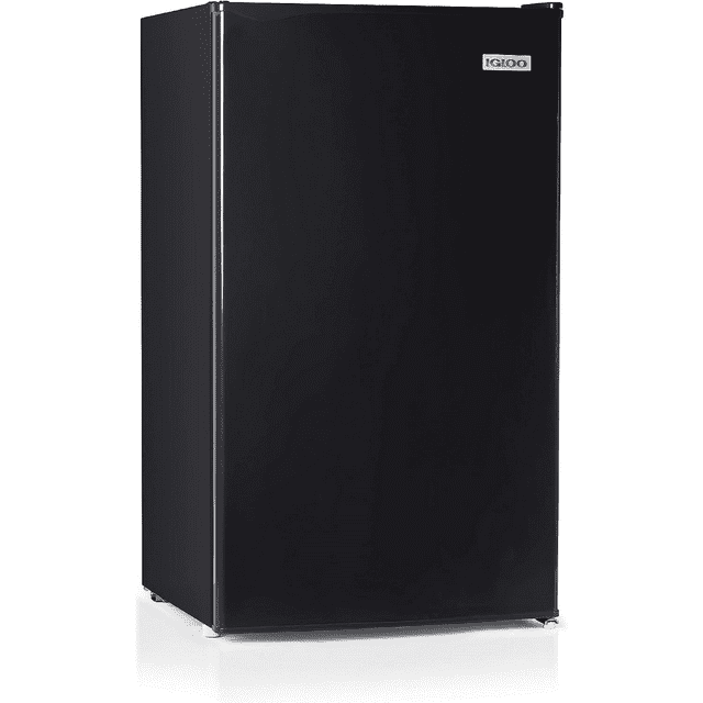 Igloo IRF32BK6A 3.2 Cu.Ft. Single Door Compact Refrigerator with