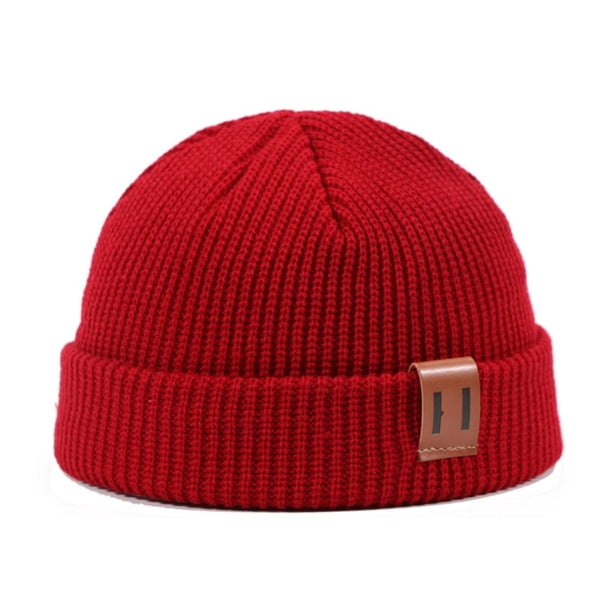 Cálido Gorro De Invierno Gorro De Punto Gorro De Punto De Color Sólido Para Mujer Y Hombre seitruly AP006789-01