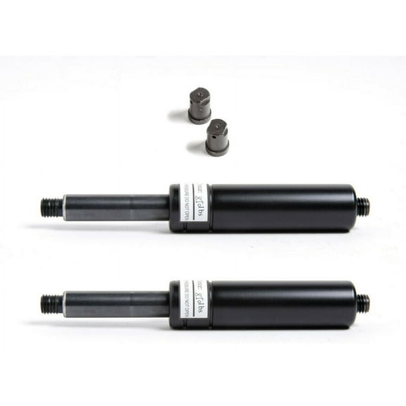 2 850 lbs M12 Bolt On Lambo Vertical Door Kit Shocks with caps