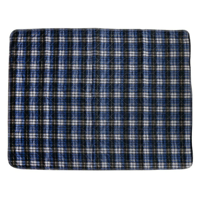 Yinanstore Alèse - Réutilisable, Lavable en Machine, Imperméable, extra-Absorbante pour Adultes Personnes Âgées Enfants Chiens, 60x90cm Bleu