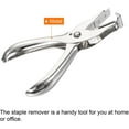 thumbnail image 4 of Stapler Puller Heavy Duty Hand Tools Staplers Removal Pin Puller for Home Office, Silver, 4 of 5