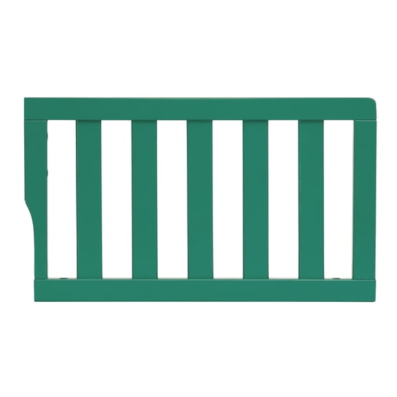 Dream On Me Convertible Crib Toddler Guard Rail in Emerald, Converts Cribs to Toddler Beds