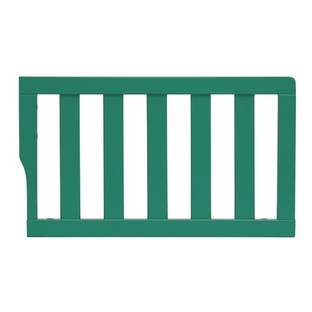 Dream On Me Convertible Crib Toddler Guard Rail in Emerald, Converts Cribs to Toddler Beds
