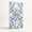Blue Azure Bloom-23.6 x 35.4 inches, variant on Blue Azure Bloom 35.4 x 78.7 inches Decorative 3D Stained Glass Window Film