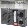 thumbnail image 4 of Portable Radio Rechargeable Stereo AM FM SW Full Bands Radio with Antenna Flashlight for Home Travel Camping, 4 of 7