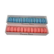 Macaron Bites Blueberry and Strawberry French Macarons, 24 Count