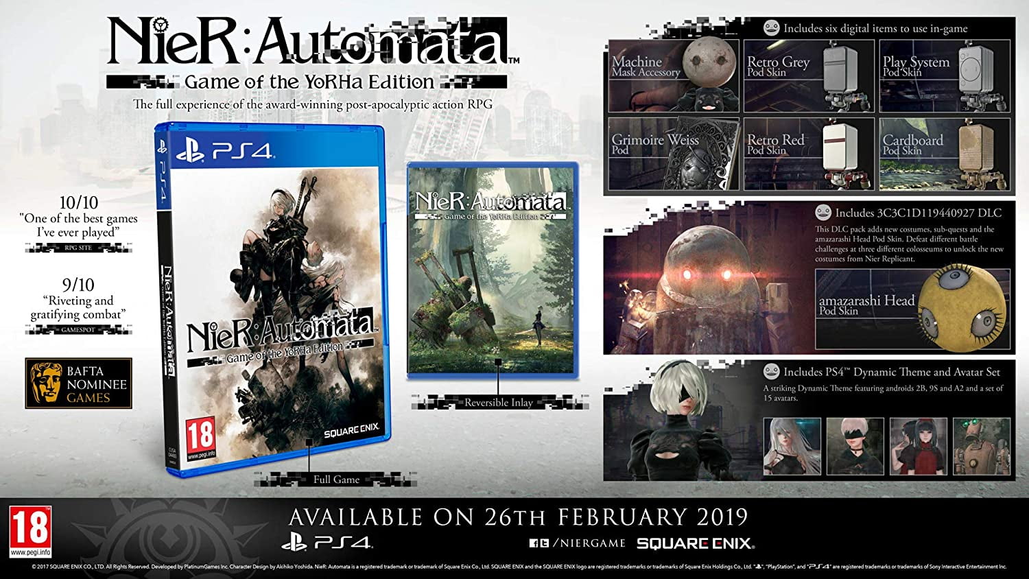 Nier Automata Game Of The Yorha Edition Ps4 Walmart Com Walmart Com Nier Automata Game Of The Yorha Edition Ps4 Walmart Com Walmart Com