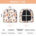 thumbnail image 3 of Halloween Treats Seat Covers for Dining Room Chairs Set Of 6,Stretch Printed Washable Chair Seat Cover with Elastic Ties and Button,Removable Waterproof Couch Cushion Covers, 3 of 6