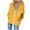 Yellow, variant on LEAVINGSUO Womens Tops Winter Coats for Women Womens Plus Size $5 Fashion Women Casual Hooded Slim Zipper Fleece Sweater Coat