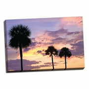 Gango Home Decor San Marcos Sunset 4 by Alan Hausenflock (Ready to Hang); One 36x24in Hand-Stretched Canvas