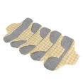 thumbnail image 2 of 5pcs Reusable Cotton Pad for Female Leak Proof Washable High Absorption Cloth Menstrual Pads 7.1 X 7.1in, 2 of 5