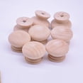 thumbnail image 1 of BRIGHTFUFU 15 Pcs Poignée de Garde-Robe en Hêtre Beige à un Seul Trou pour Meubles de Maison Poignée de Garde-Robe à un Seul Trou, 1 of 7