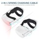 thumbnail image 5 of Correa de batería kkcobvr Q3 PRO de 10000 mAh para Oculus Quest 3, 5 of 9