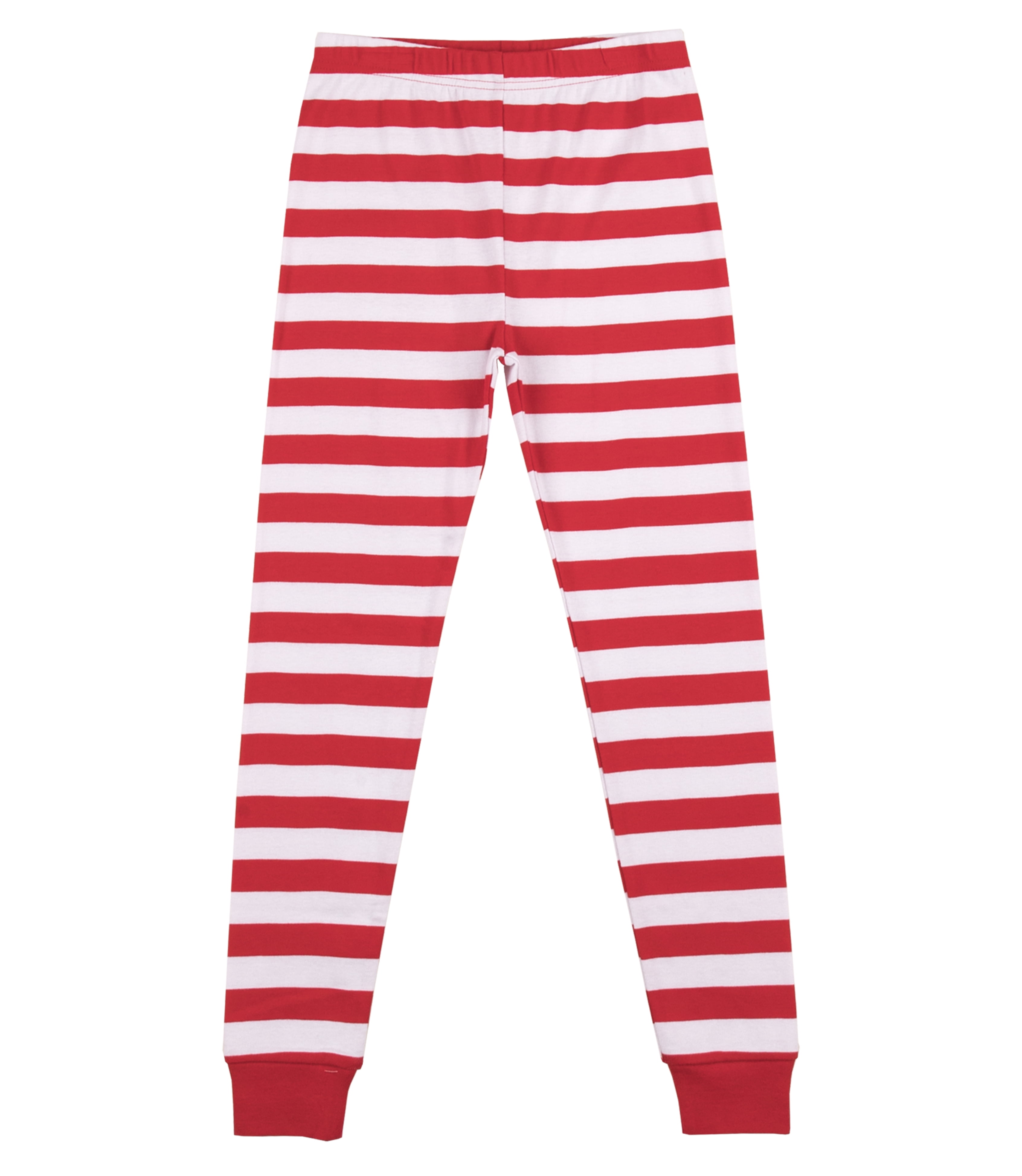 Red and white striped pj pants shop