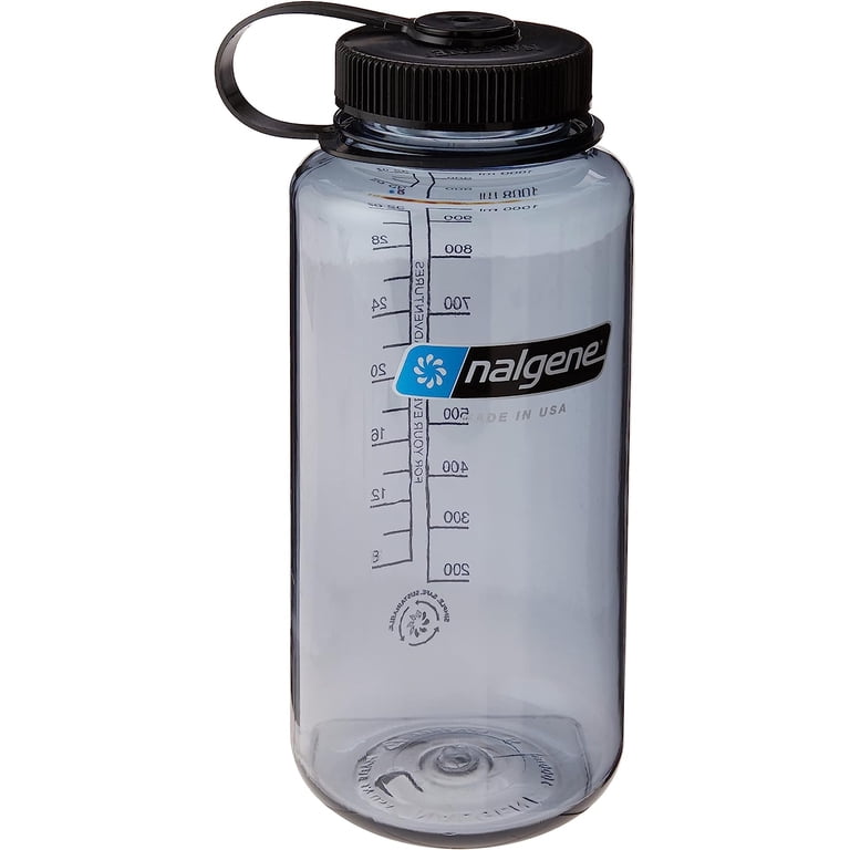 Nalgene Narrow Mouth Water Bottle 32oz / 1000ml - BPA & BPS Free, Made In USA, Leakproof