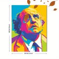 thumbnail image 3 of Toile Murale Portrait Pop Art 15,75 X 11,81 Pouces, 3 of 8