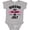 AC-Heather Grey, variant on Queens Are Born in July Boys or Girls Baby Bodysuit