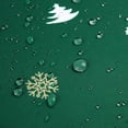 thumbnail image 5 of Christmas Table Cloth, Rectangle Xmas Snowflake Deer Print Spillproof Waterproof Tablecloth, 5 of 9