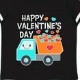thumbnail image 4 of Inktastic Happy Valentines Day Truck Hearts Boys or Girls Toddler T-Shirt, 4 of 5