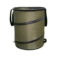 thumbnail image 2 of Redempat OxfordCloth Reusable Leaf Bags With Built-In Spring For Quick Opening Dumpster Bags Leaf Garbage Bin Green,30Gallons L, 2 of 6