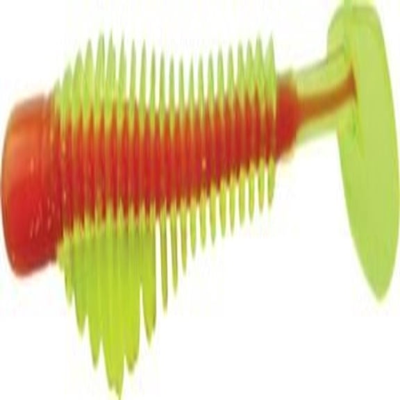 Worm Factory 3.25 Pulse-R Chartreuse/Orange Core 8 Pack - 325PR-101
