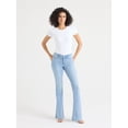 thumbnail image 2 of Sofia by Sofia Vergara Women's Low Rise Flare Jeans, 32.5" Inseam, Sizes 0-20, 2 of 5