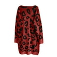 thumbnail image 5 of Suéteres de moda para mujer, cárdigan estampado de manga larga, abrigos de bolsillo para mujer, blusas Fridja  BV0+5596, 5 of 5