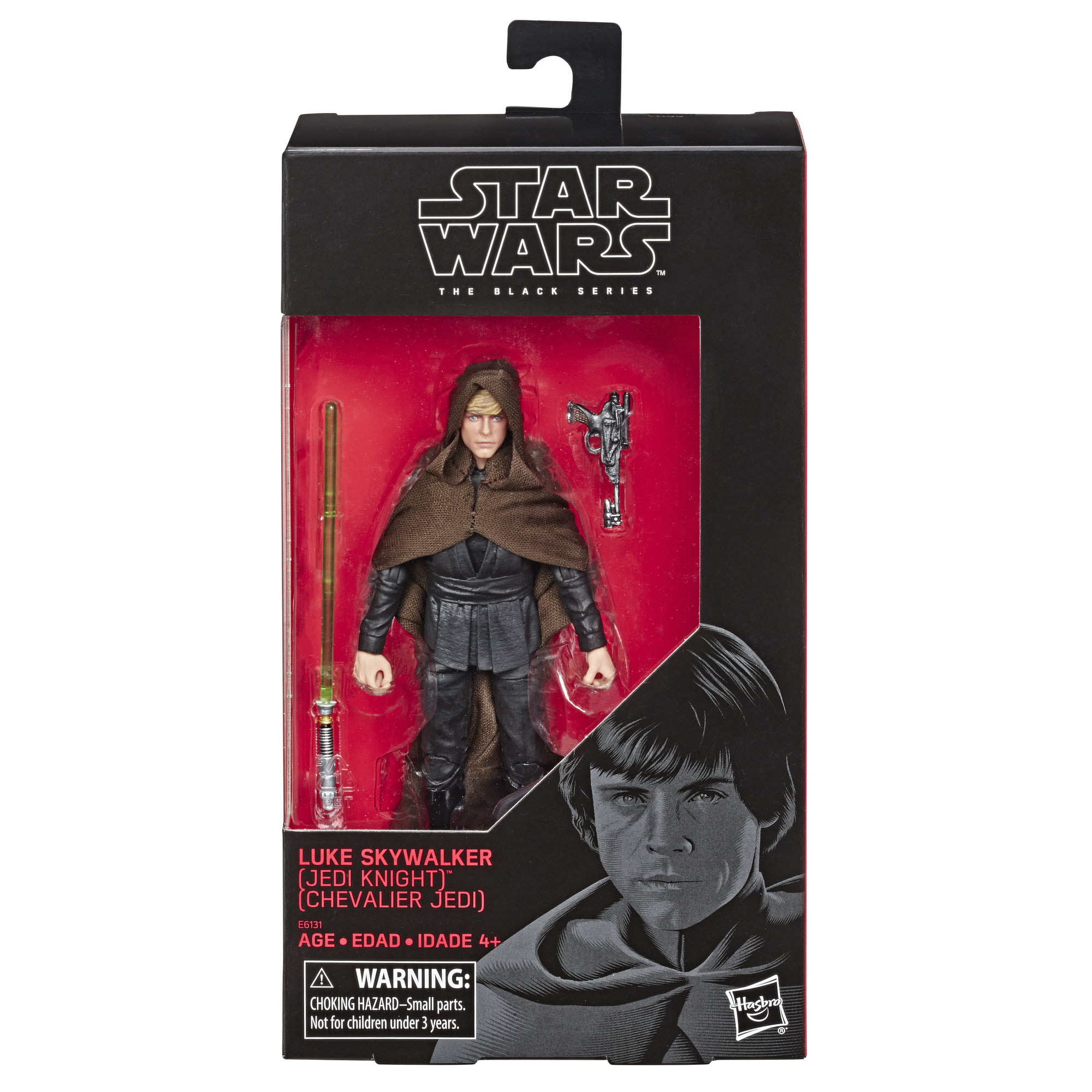 Luke Skywalker Jedi Knight 6/" The Black Series STAR WARS Hasbro MIB  Walmart #2
