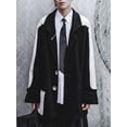 thumbnail image 2 of Niepce Inc Streetwear Black Korean Style Casual Blazer Jacket (Men’s), 2 of 9