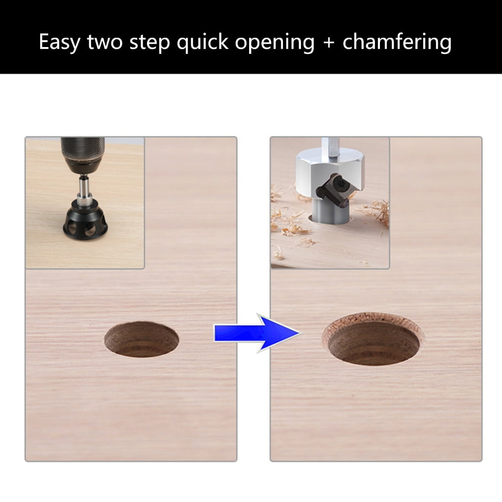 Aluminum Hole Puncher Locator Jig Centering Drill Guide Hinged Hole Opener