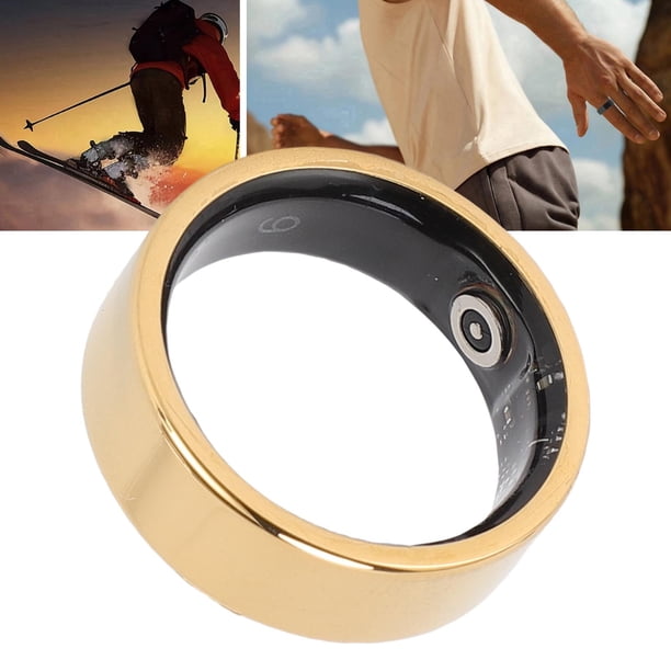 Anillo De Conteo De Pasos, Uso Cómodo Control De Gestos Batería De Litio De 18 MAh Anillo Deportivo Inteligente IP68 A Prueba De Agua Para Correr Ciclismo Senderismo