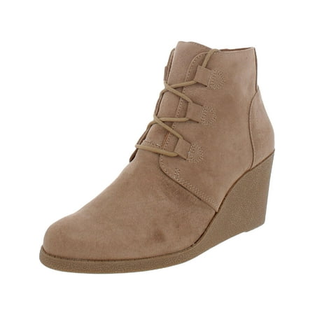 

Style & Co. Womens Noellee Ankle Zip-Up Wedge Boots