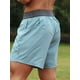 thumbnail image 3 of Pantalones cortos deportivos para hombre Cintura elástica Bolsillo Toalla Bucle Correr Baloncesto, 3 of 8