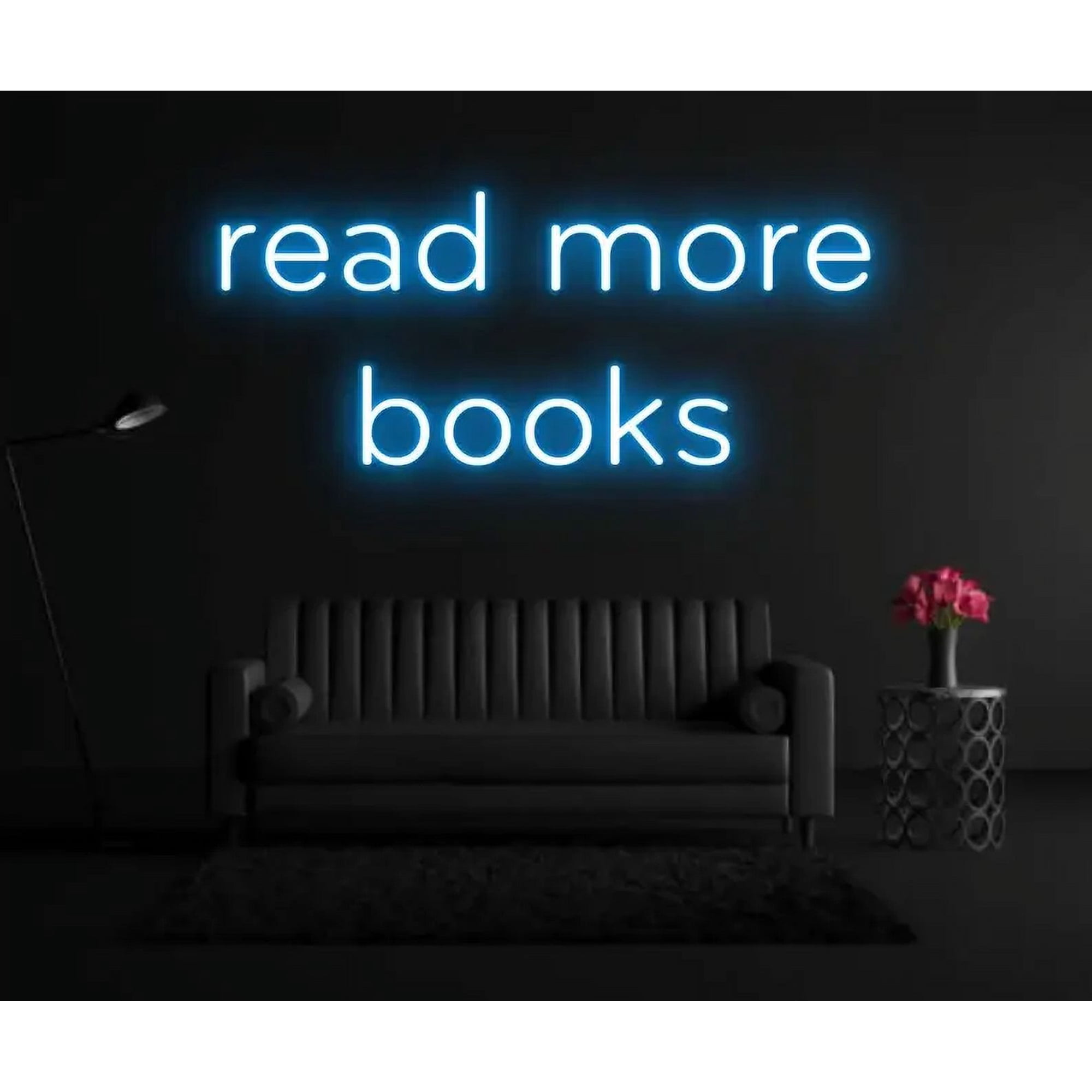 Glowneon Read More Books Neon Sign Library & Work Space Decor Led Light